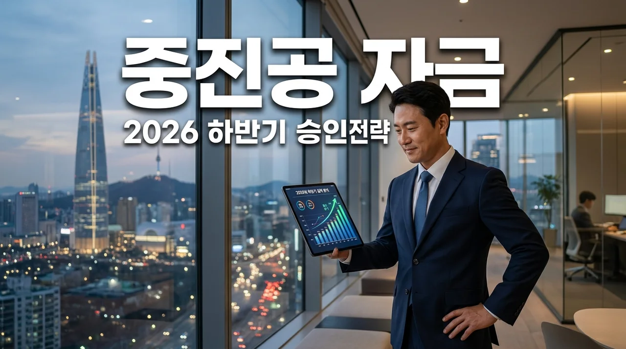 중진공정책자금 2026 하반기 신청 가이드: 승인율 높이는 핵심 전략 3가지