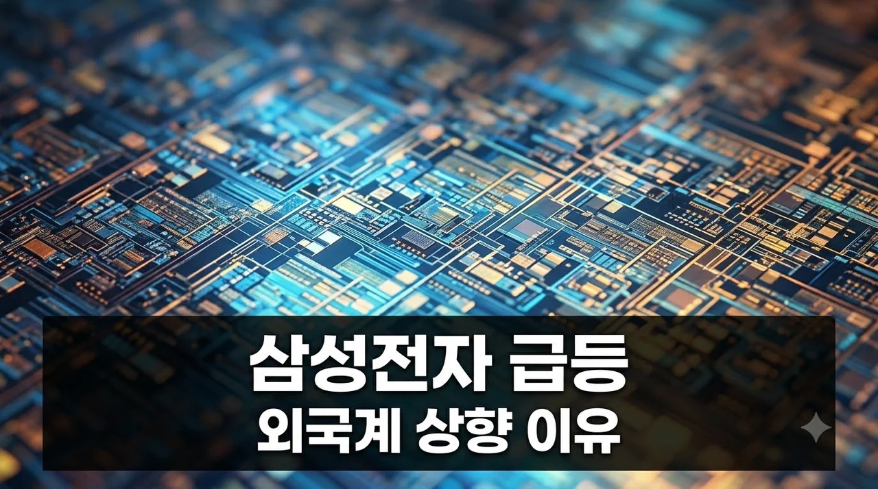 삼성전자 외국계 목표주가 상향 이유 분석 및 2026 투자 전략