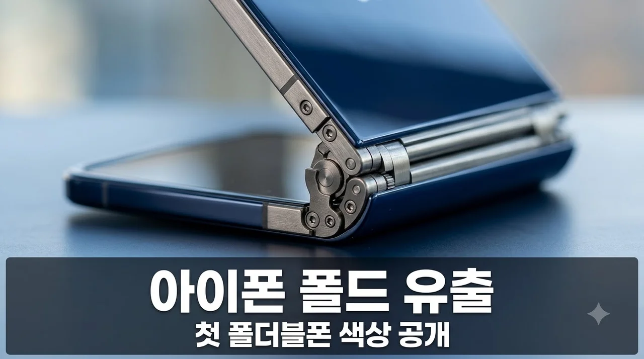 아이폰 울트라 폴드 색상 유출! 애플 첫 폴더블폰 스펙 및 출시일 총정리