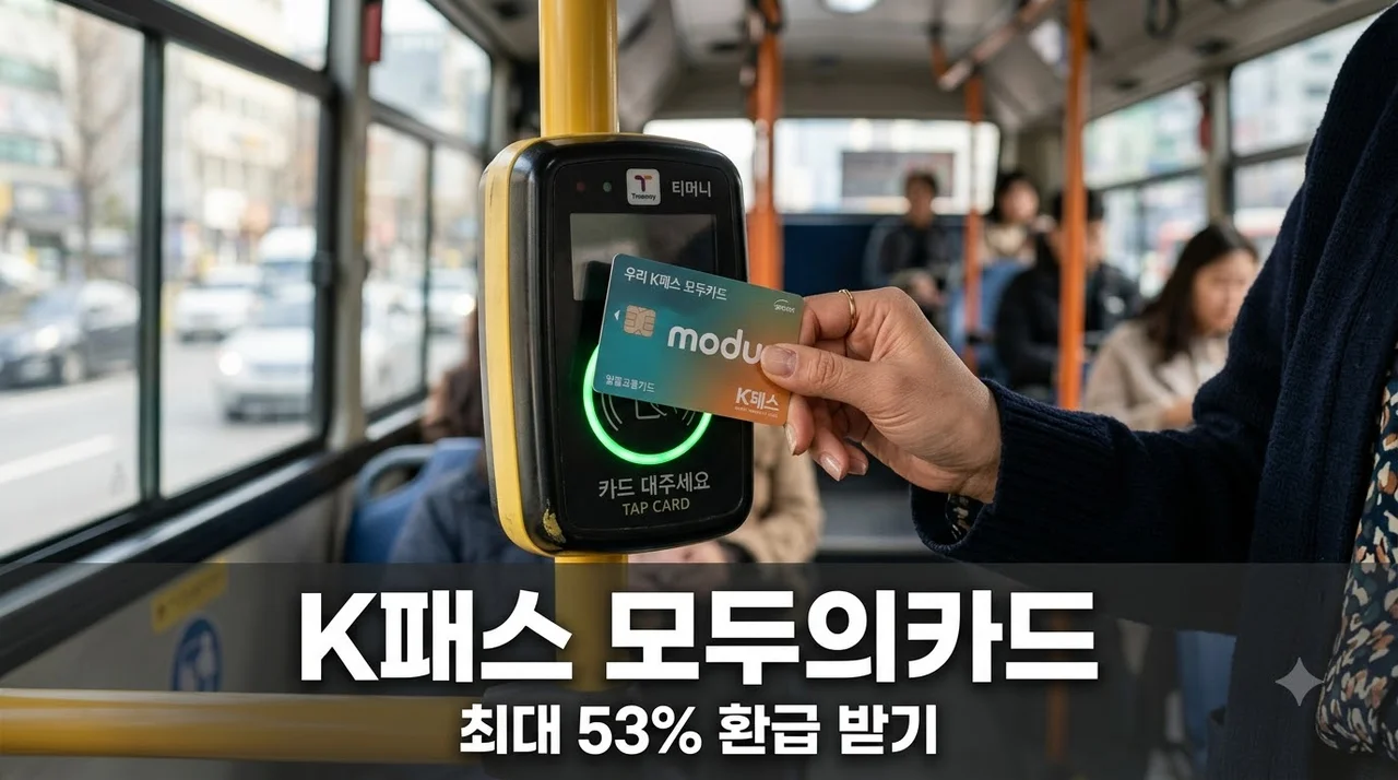 k패스 모두의카드 혜택 및 신청 방법: 환급금 더 받는 꿀팁 총정리