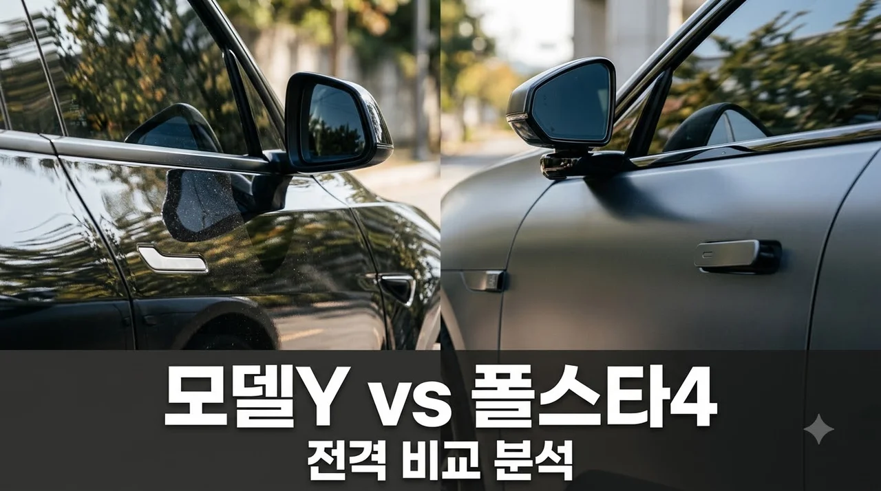 테슬라 모델 Y 취소 고민? 폴스타4 SUV 공개 및 가격 비교 총정리