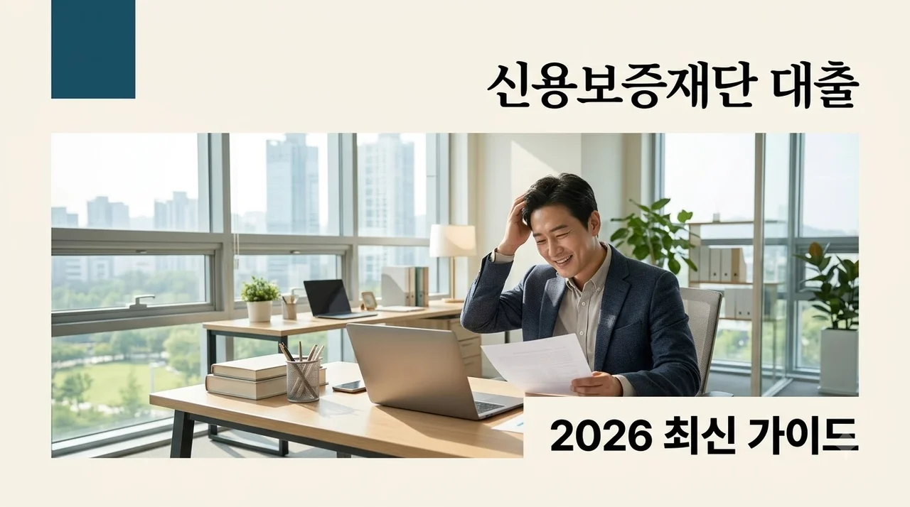 신용보증재단대출 신청방법 및 조건 2026년 완벽 정리 가이드