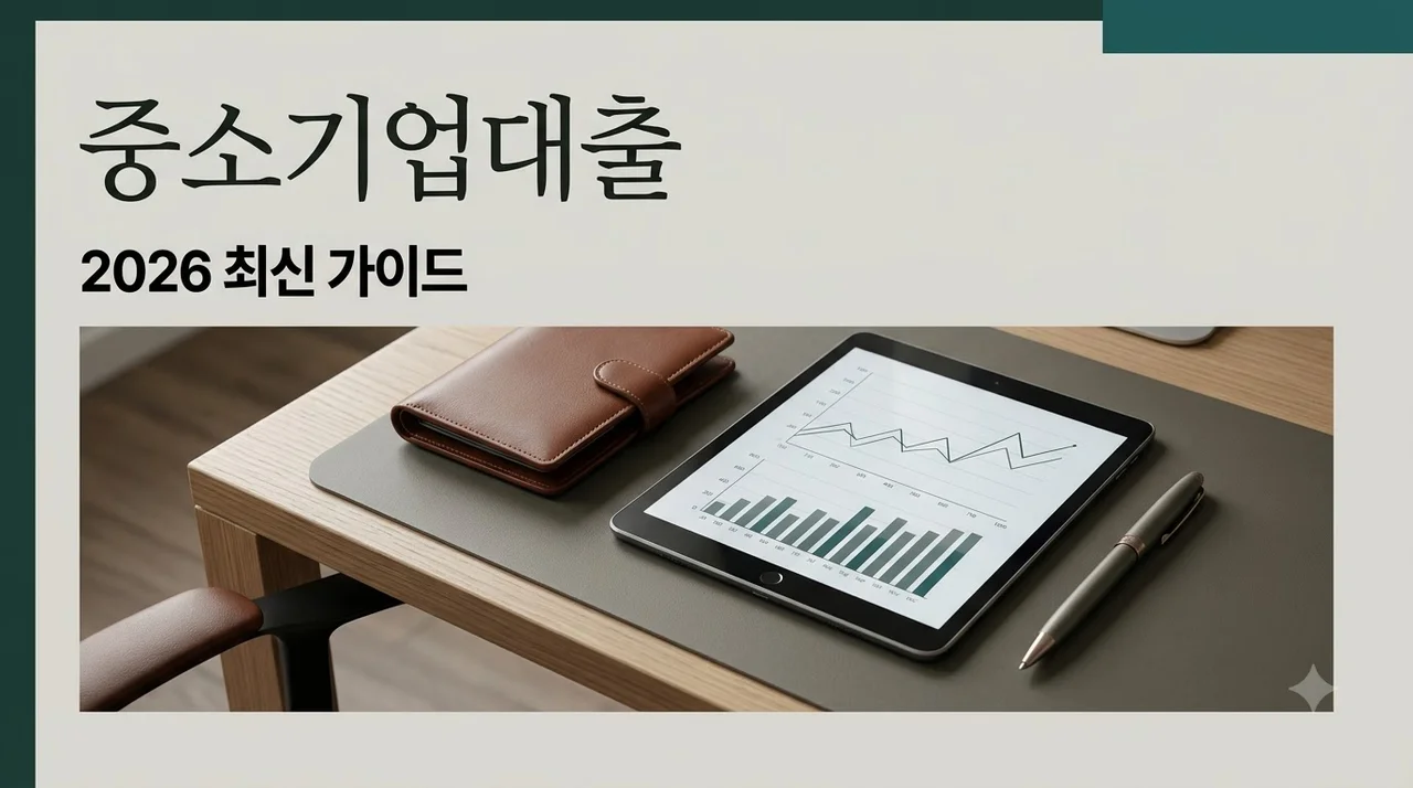 중소기업대출 2026 완벽 가이드: 금리 낮추고 한도 높이는 5가지 전략