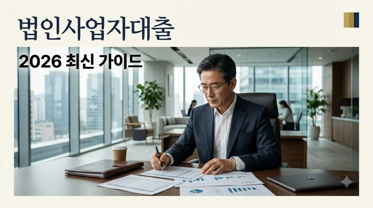법인사업자대출 금리 한도 및 정책자금 신청 방법 완벽 가이드