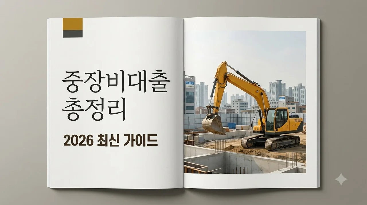 중장비대출 금리 한도 완벽정리: 2026년 최신 조건 및 승인 팁
