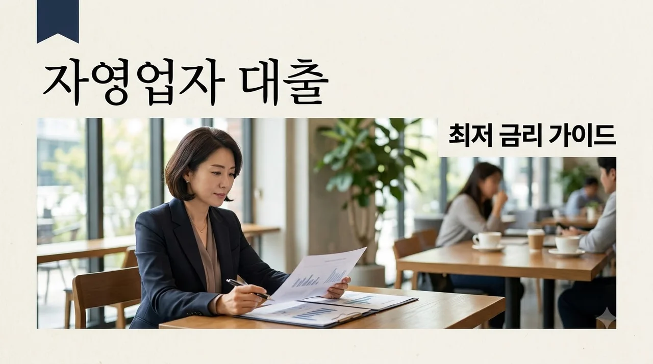 자영업자대출 추천 Top 3 및 금리 비교: 2026년 정부지원 정책자금 총정리