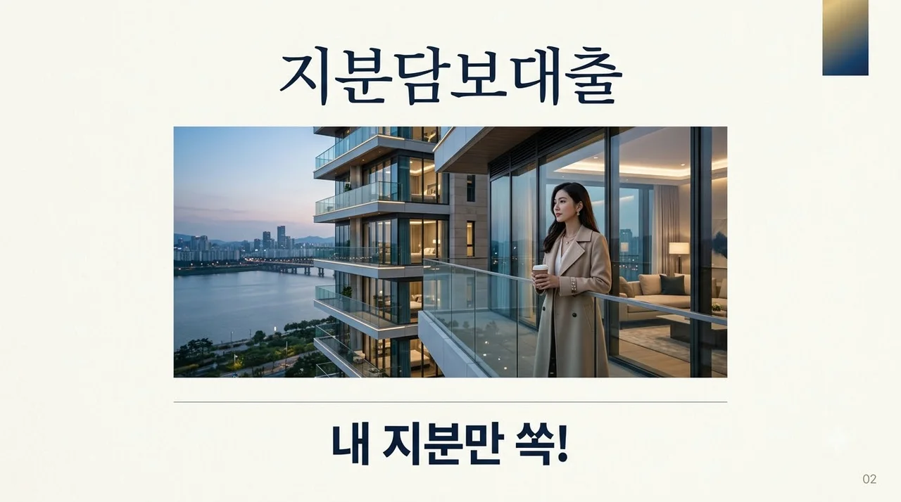 지분담보대출 한도 금리 총정리: 공동명의 동의 없이 가능할까?
