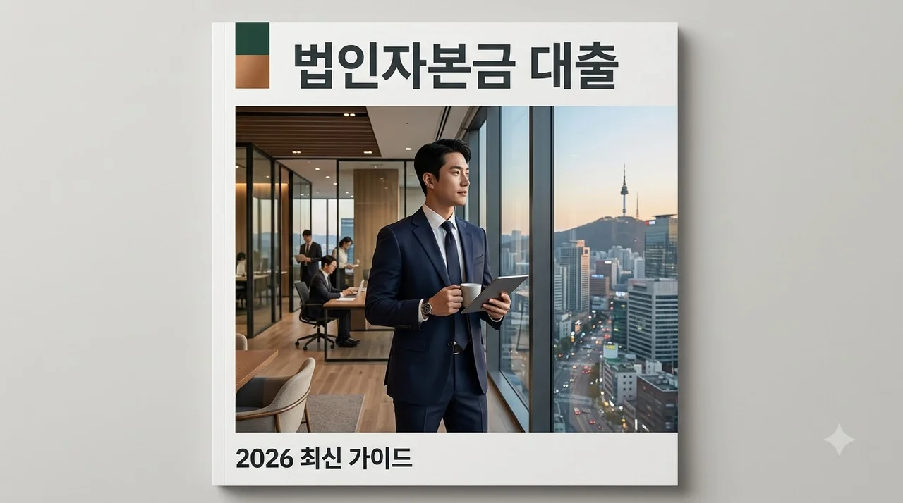 법인자본금대출 완벽 가이드: 조건부터 정책자금 활용법까지