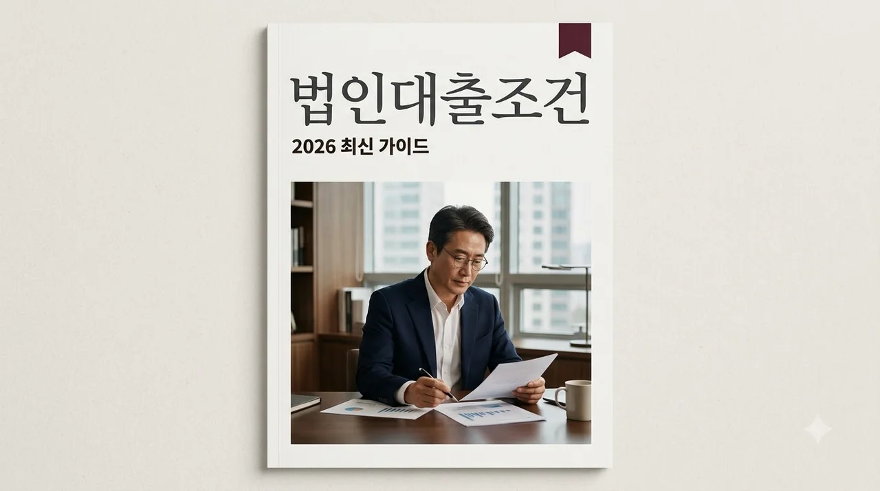 법인사업자대출조건 2026년 최신 가이드: 승인율 높이는 3가지 전략