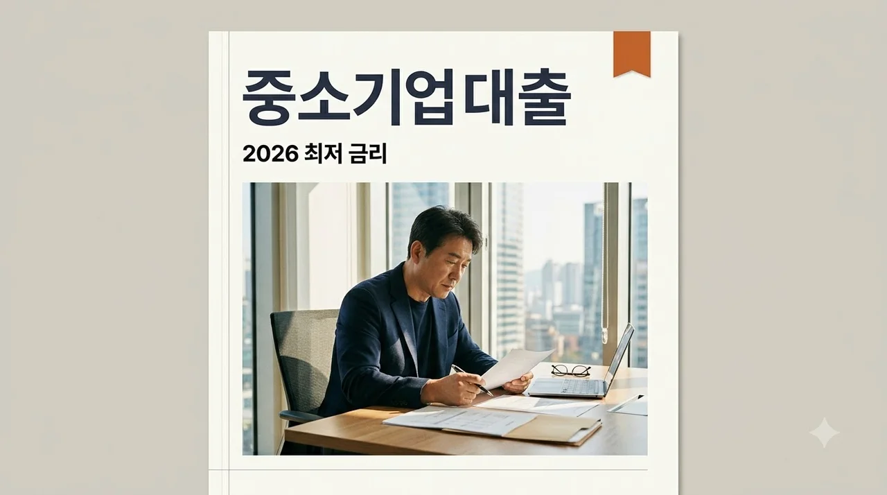 중소기업저금리대출 2026년 최신 가이드: 금리 낮은 곳 TOP 3 비교