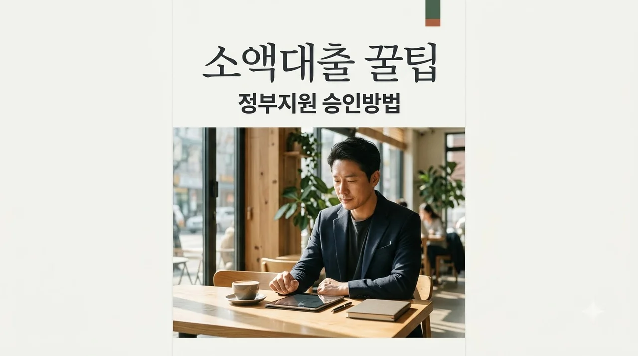 개인사업자소액대출 당일 승인받는 법! 정부지원 vs 1금융권 비교 가이드