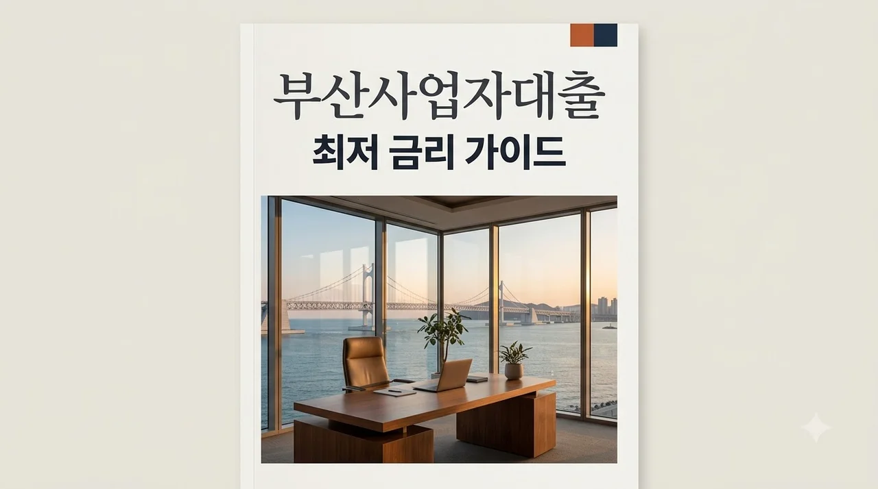 부산사업자대출 금리 비교 및 신청 방법 (2026년 10월 최신 가이드)